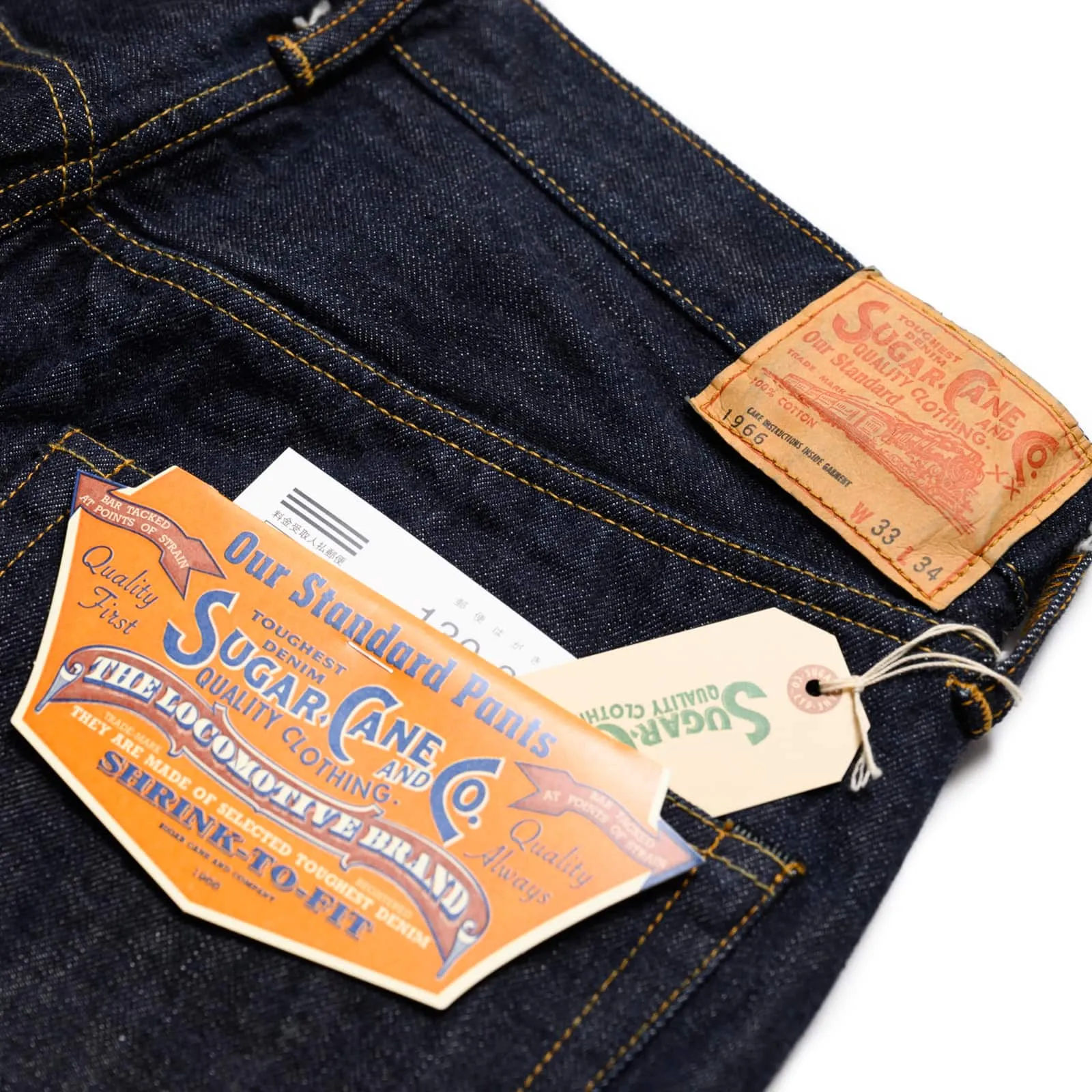 1966 14oz Selvedge Denim 1966 Regular Straight Indigo SC42966A