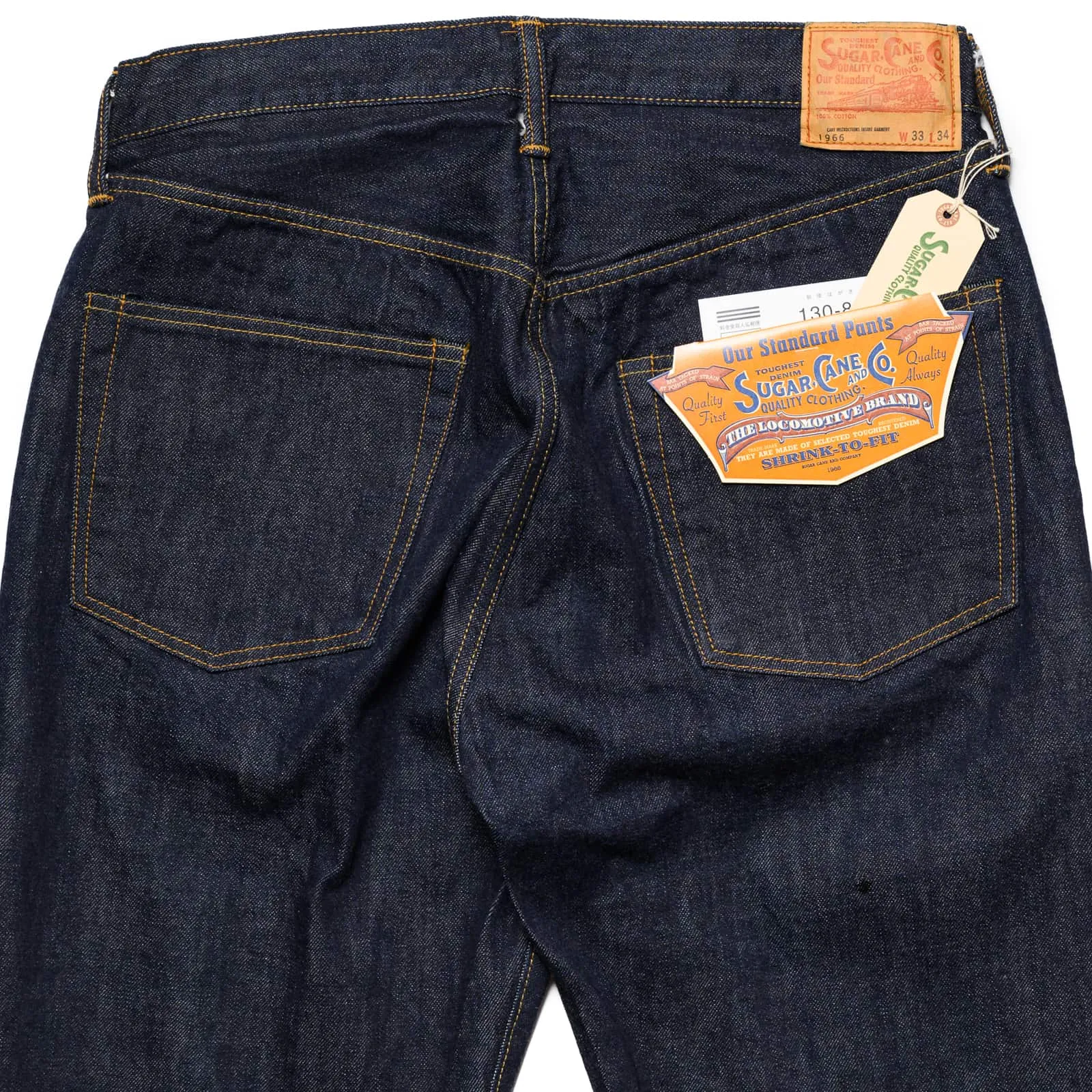 1966 14oz Selvedge Denim 1966 Regular Straight Indigo SC42966A