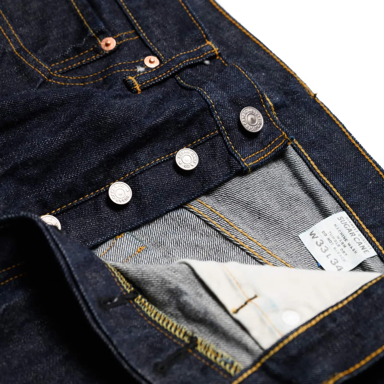 1966 14oz Selvedge Denim 1966 Regular Straight Indigo SC42966A