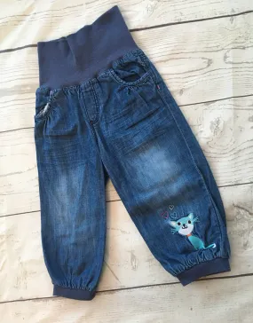 9-12 Months Cuffed Jeans