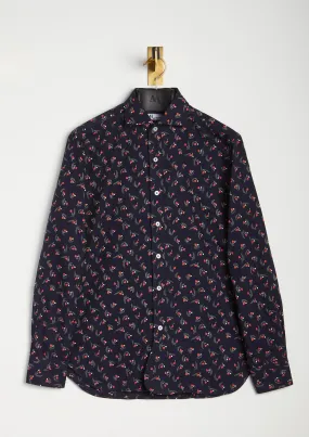 AANACAPRI FLOWER PRINTED SHIRT