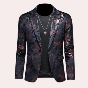 Alfons - Botanische blazer met subtiele flair voor heren