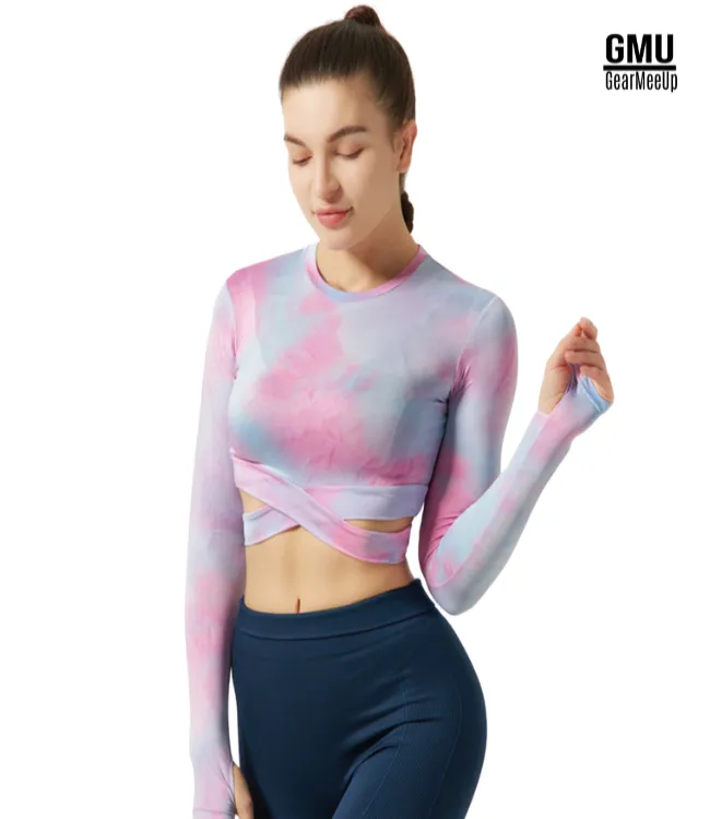 Align Tie Dye Long Sleeve Training Top