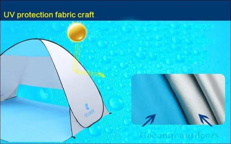 Anti-UV Popup Beach Tent