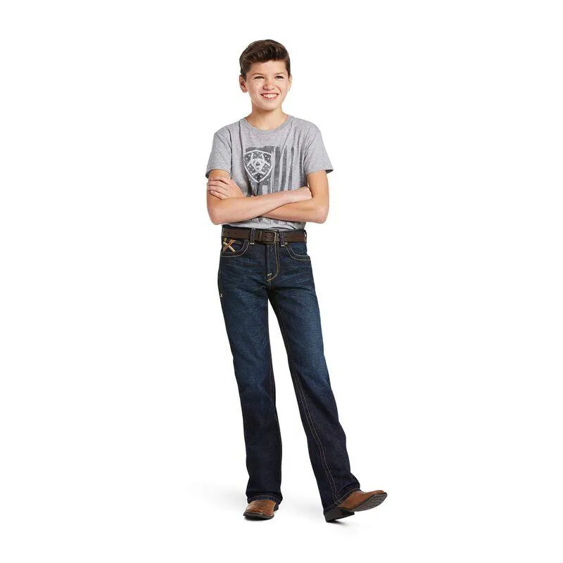 Ariat Boy's B5 Slim Stackable Bootcut Jeans 10039858