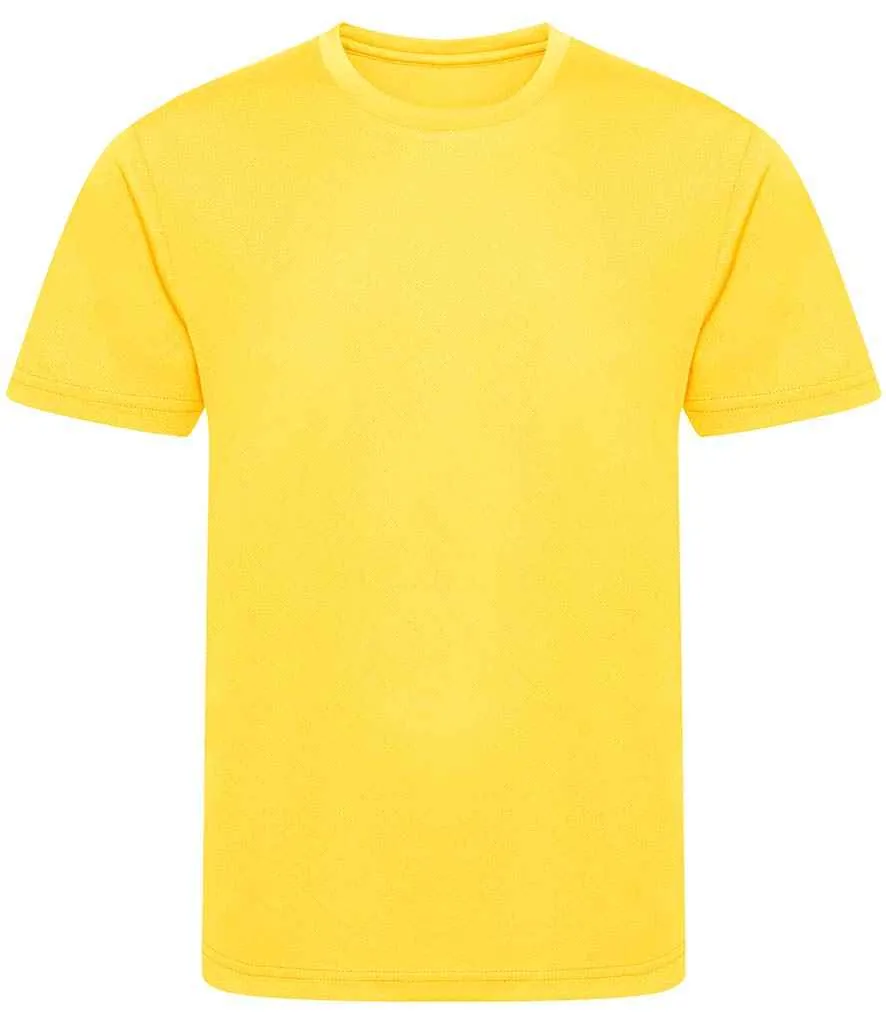 AWDis Kids Cool Recycled T-Shirt | Sun Yellow