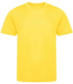 AWDis Kids Cool Recycled T-Shirt | Sun Yellow