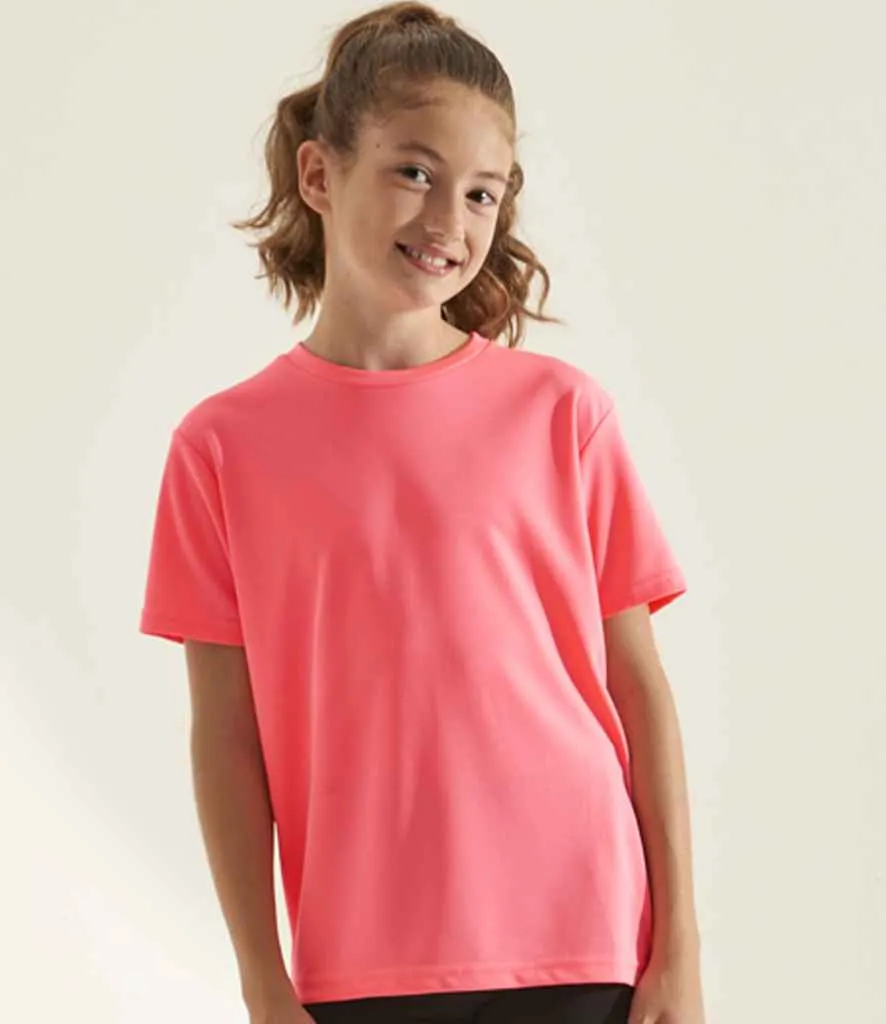 AWDis Kids Cool T-Shirt | Electric Pink