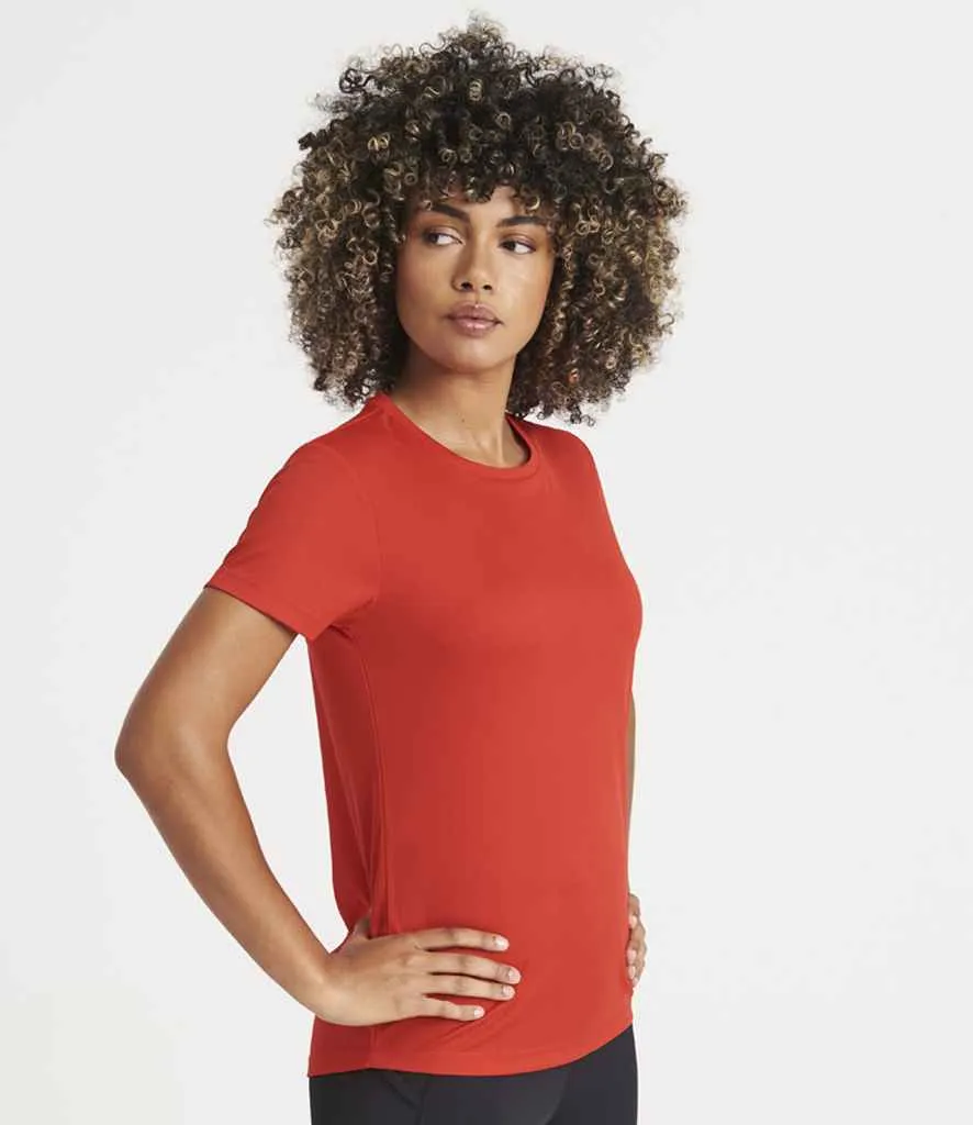 AWDis Ladies Cool Recycled T-Shirt | Fire Red