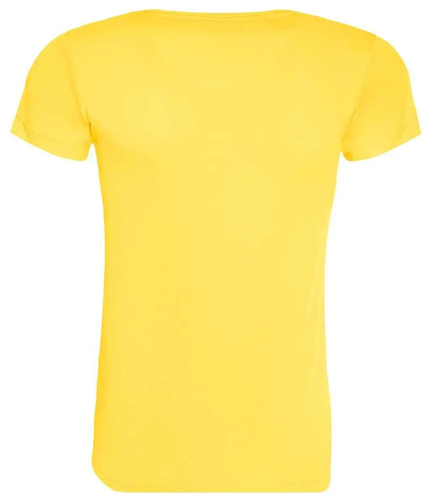 AWDis Ladies Cool Recycled T-Shirt | Sun Yellow