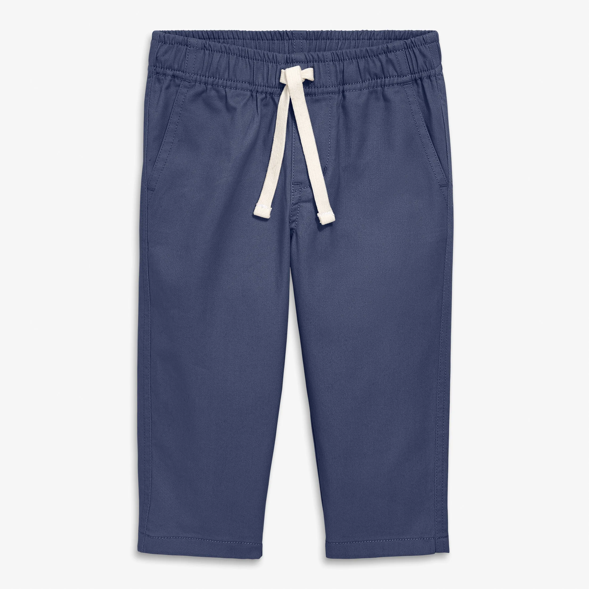 Baby stretch chino drawstring pant