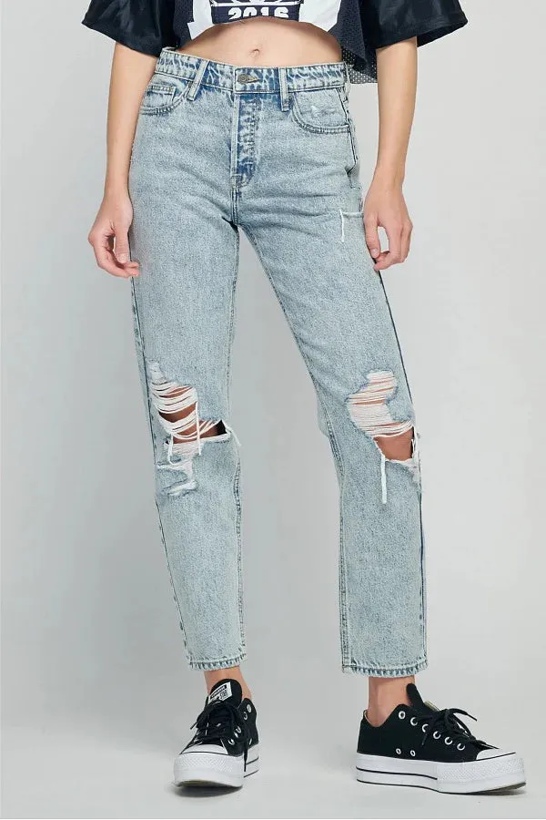 Bailey Vintage Wash Distressed Boyfriend