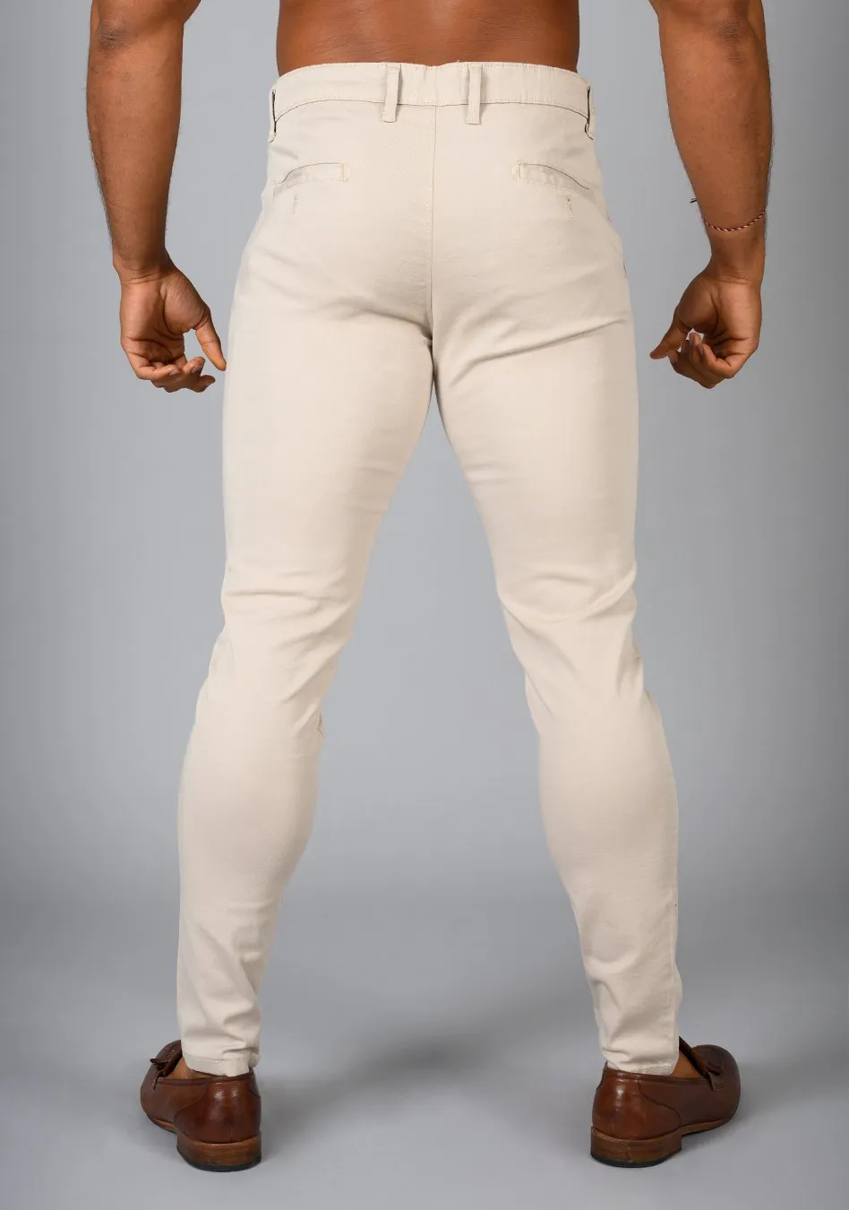 Bear Tan Stretch Chinos