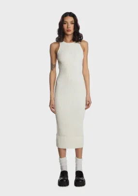 Billion Dollar Baby Knit Dress - White