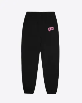 Black Small Arch Highlight Sweatpants