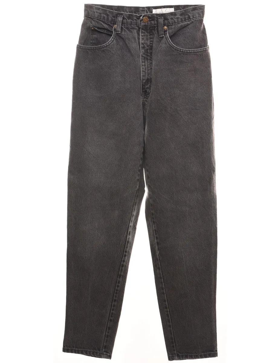 Black Tapered Jeans - W28 L31