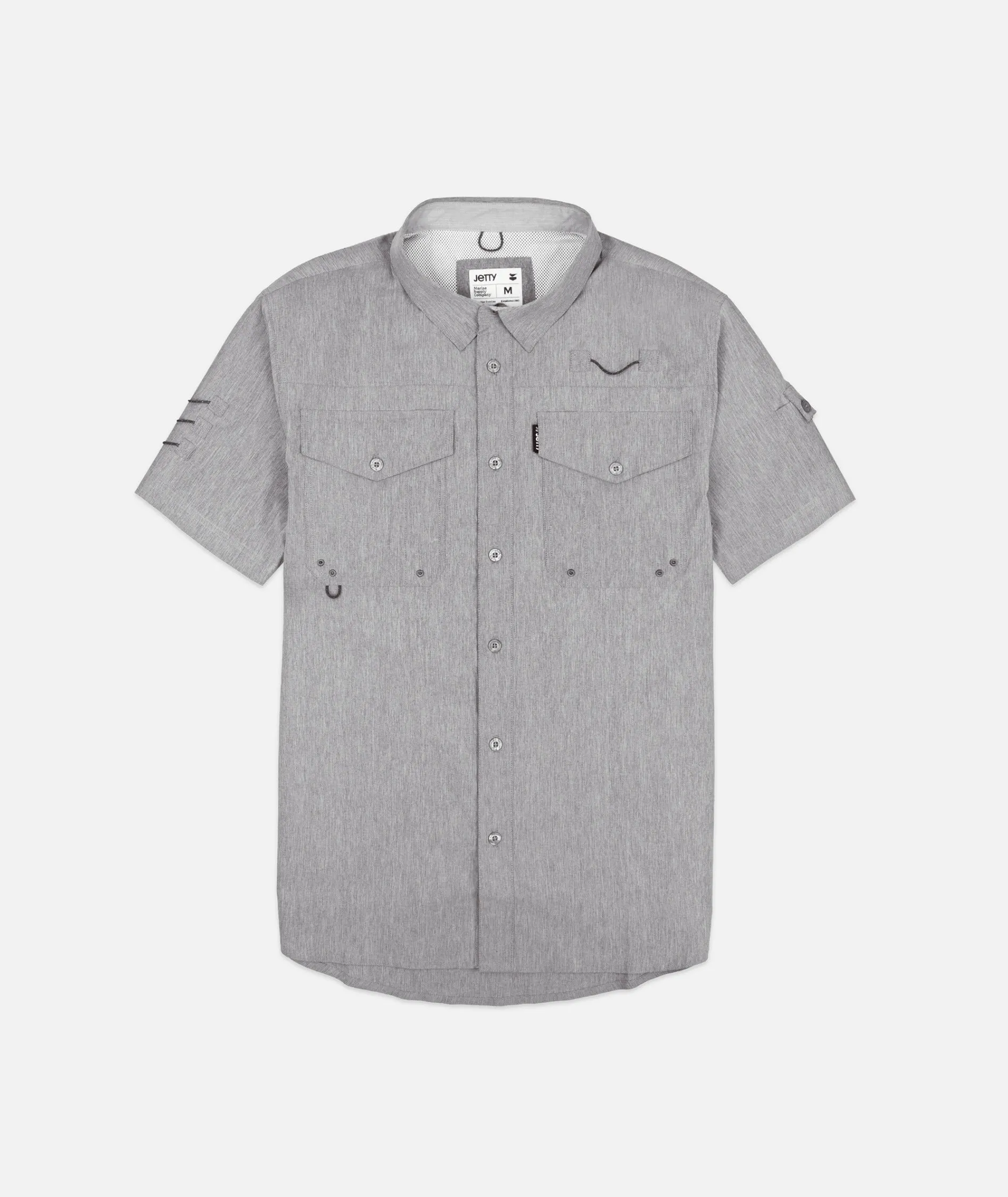 Bowline SS Guide Shirt- Heather Grey