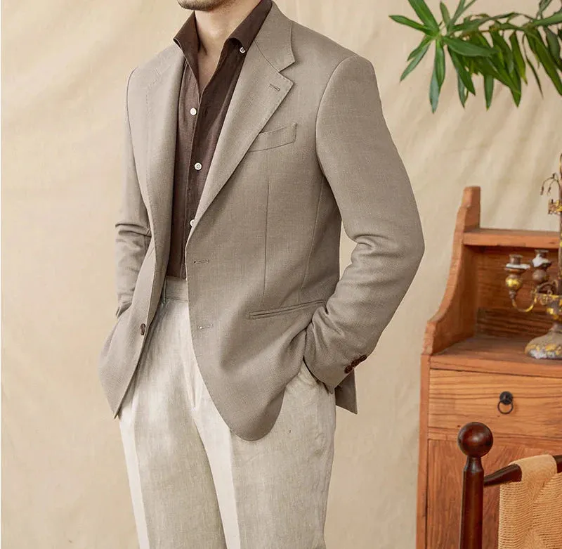 Business linen relaxation jacket