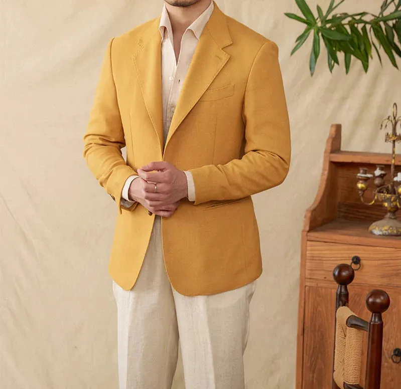 Business linen relaxation jacket