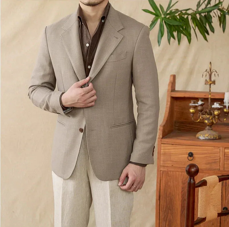 Business linen relaxation jacket