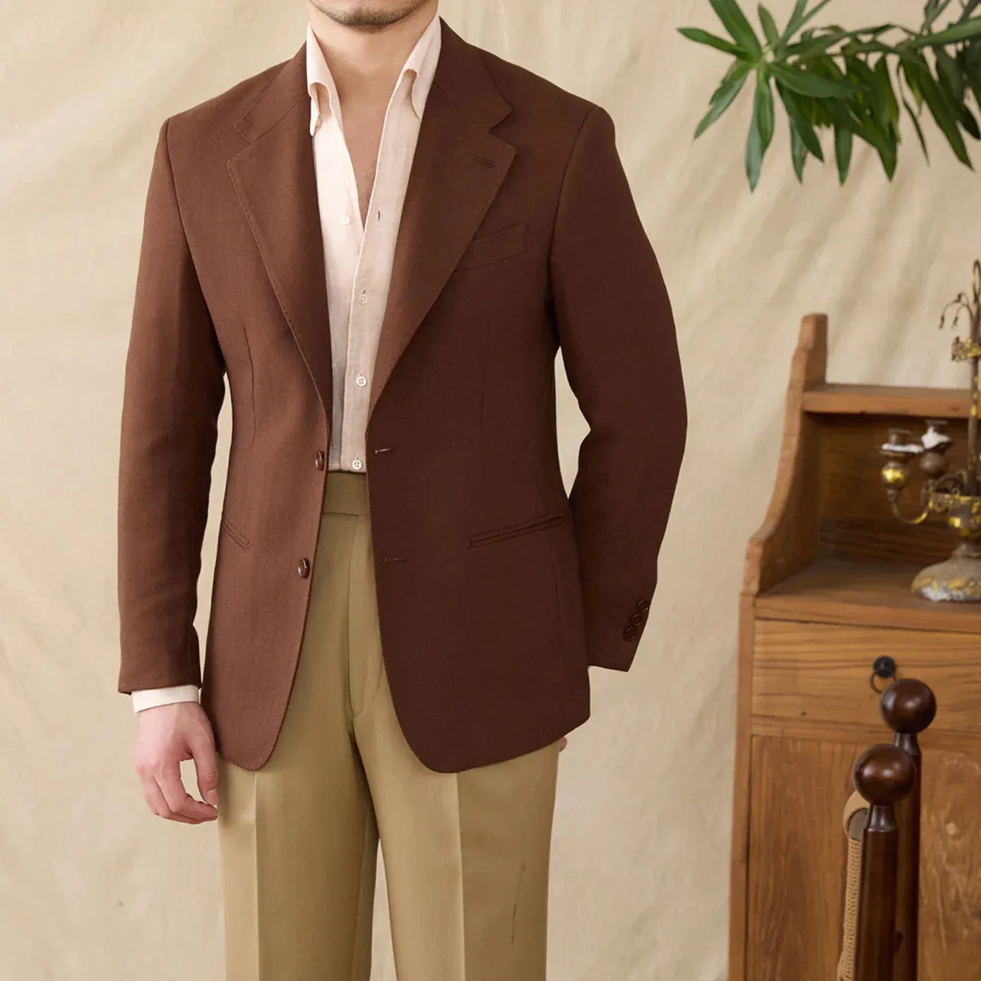 Business linen relaxation jacket