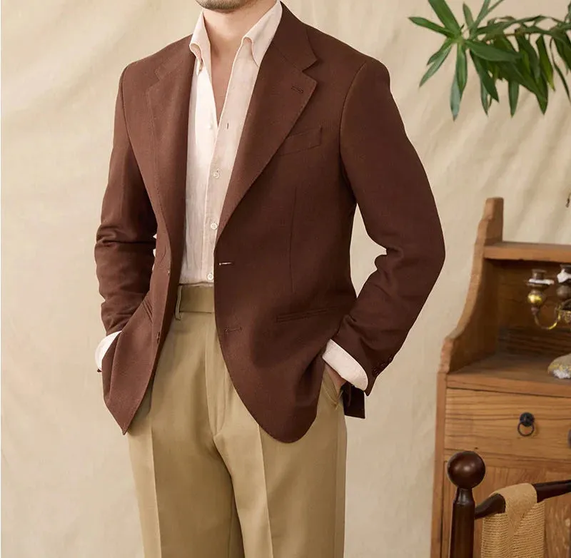 Business linen relaxation jacket