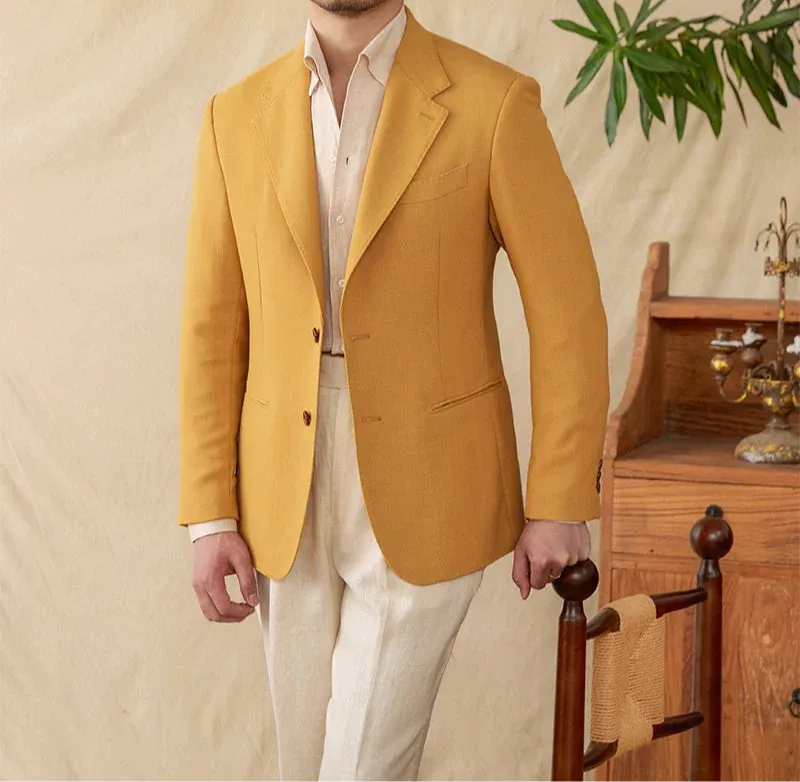 Business linen relaxation jacket