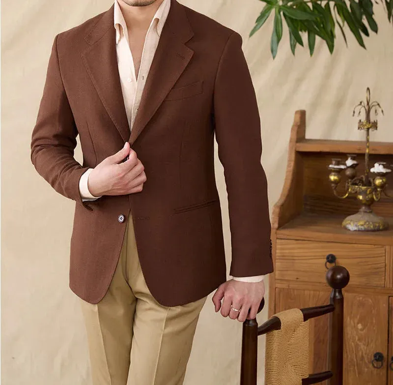 Business linen relaxation jacket