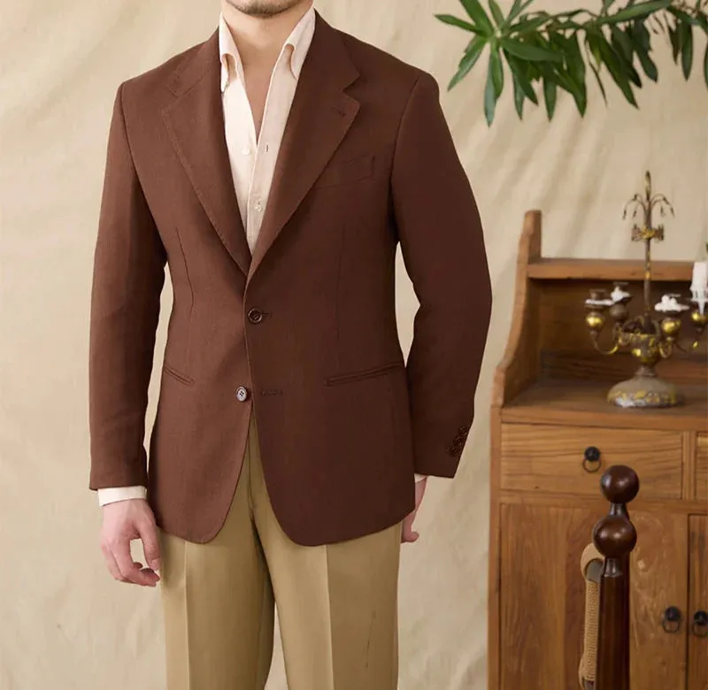 Business linen relaxation jacket