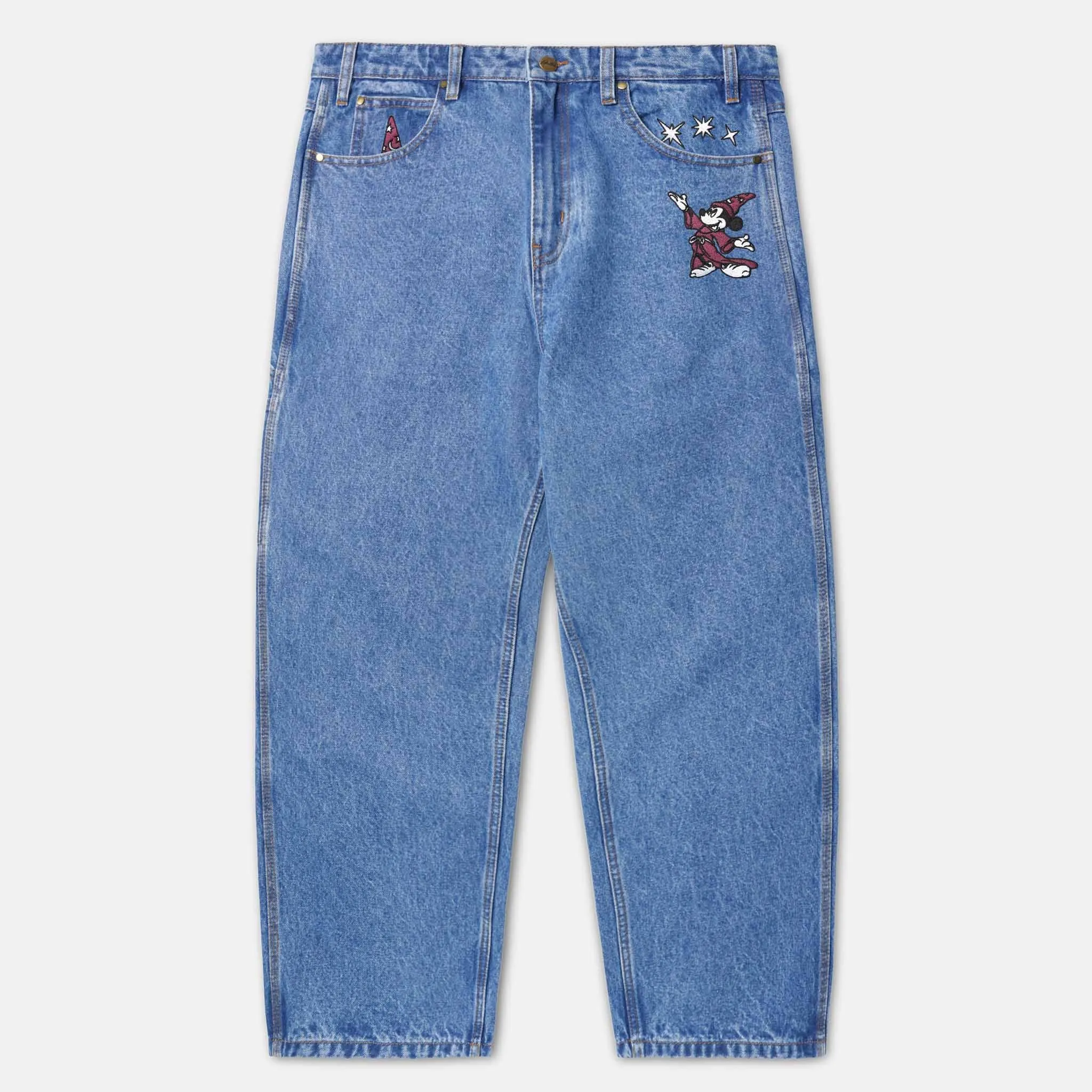 Butter Goods - Disney Fantasia Baggy Denim Jeans - Washed Indigo