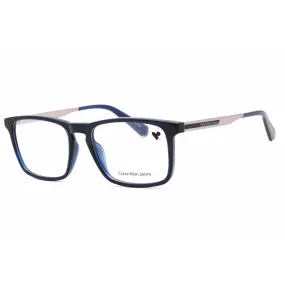 Calvin Klein Jeans Men's Eyeglasses - Clear Lens Blue Square Frame | CKJ22613 400