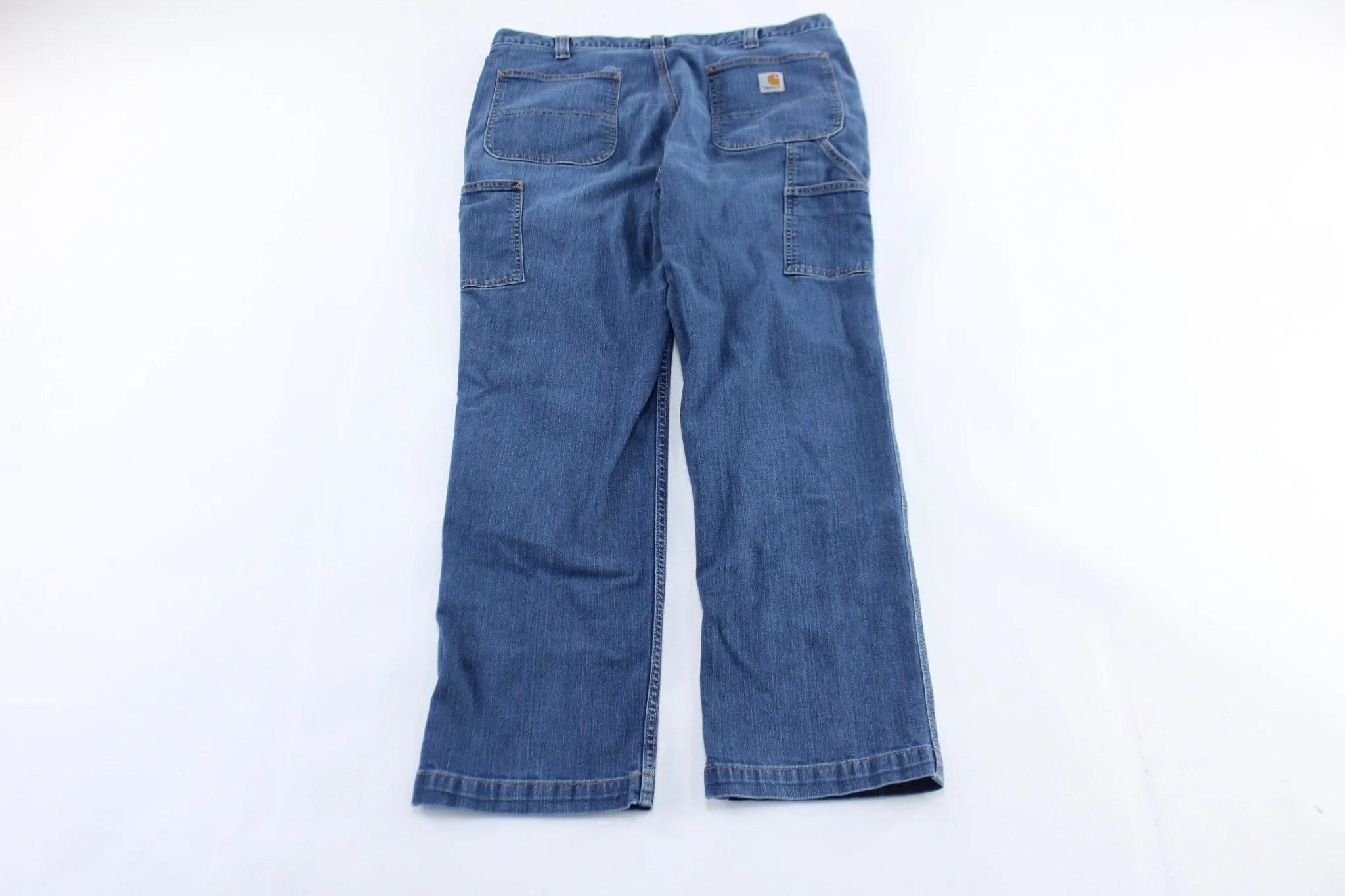 Carhartt Logo Patch Relaxed Fit Denim Jeans