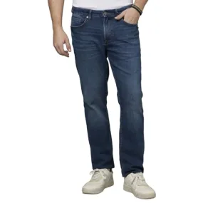 Celio Blue Knit Denim Jeans