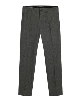 Chaze Herringbone Flex Pants / Dark Grey