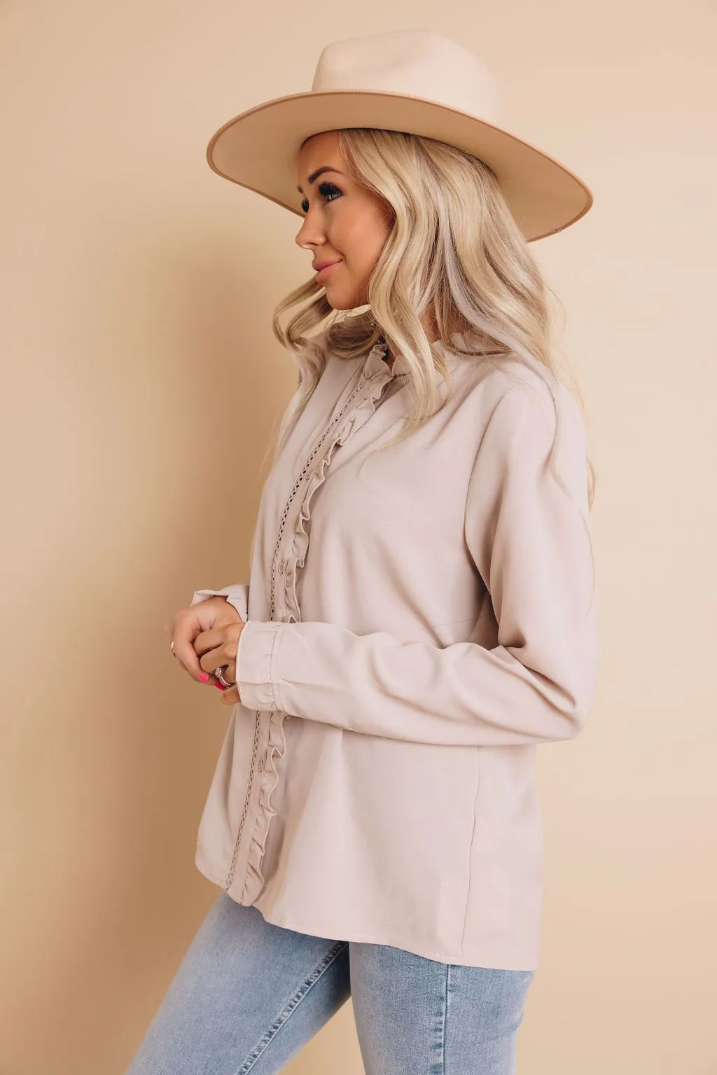 Claudia Buttoned French Shirt