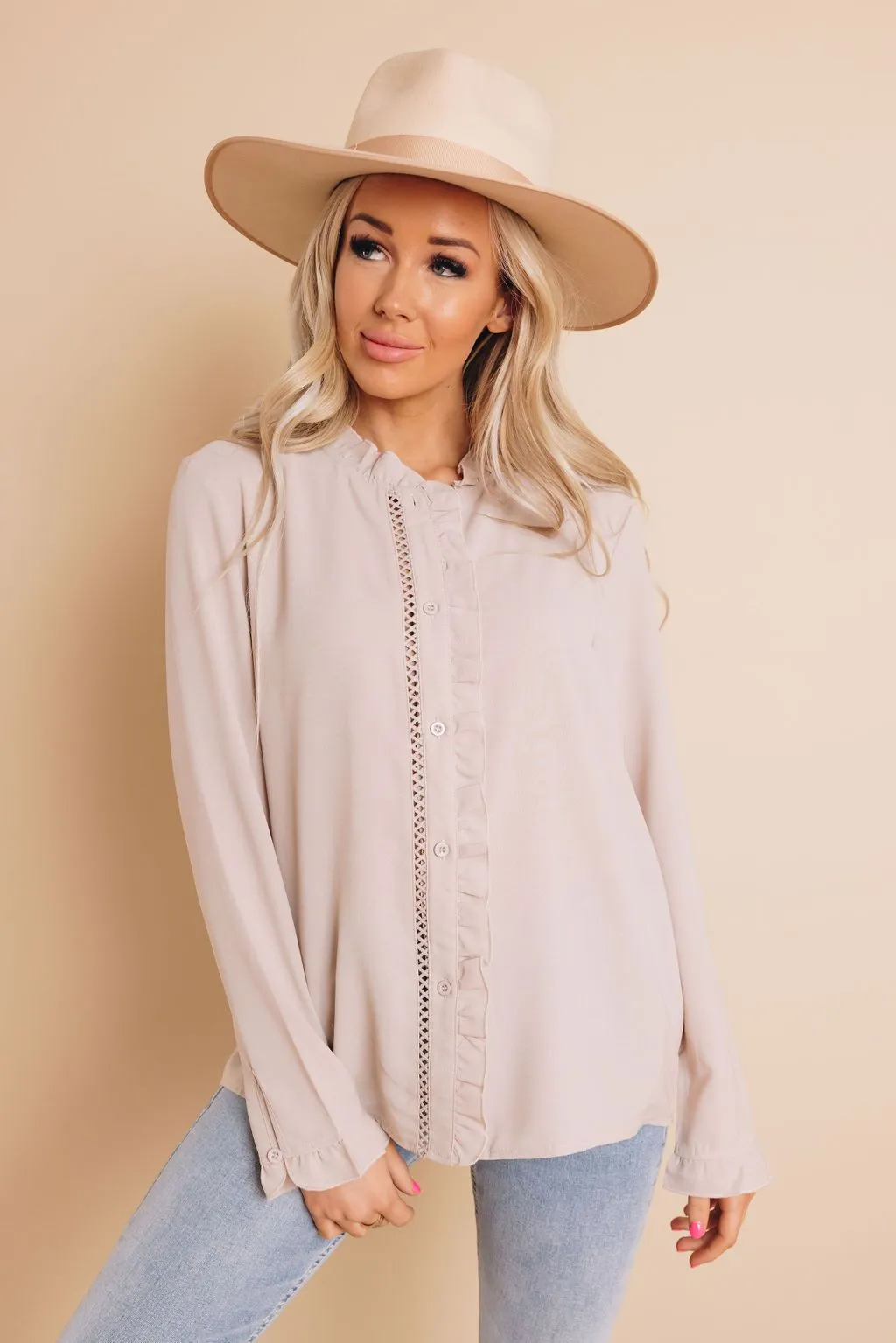 Claudia Buttoned French Shirt