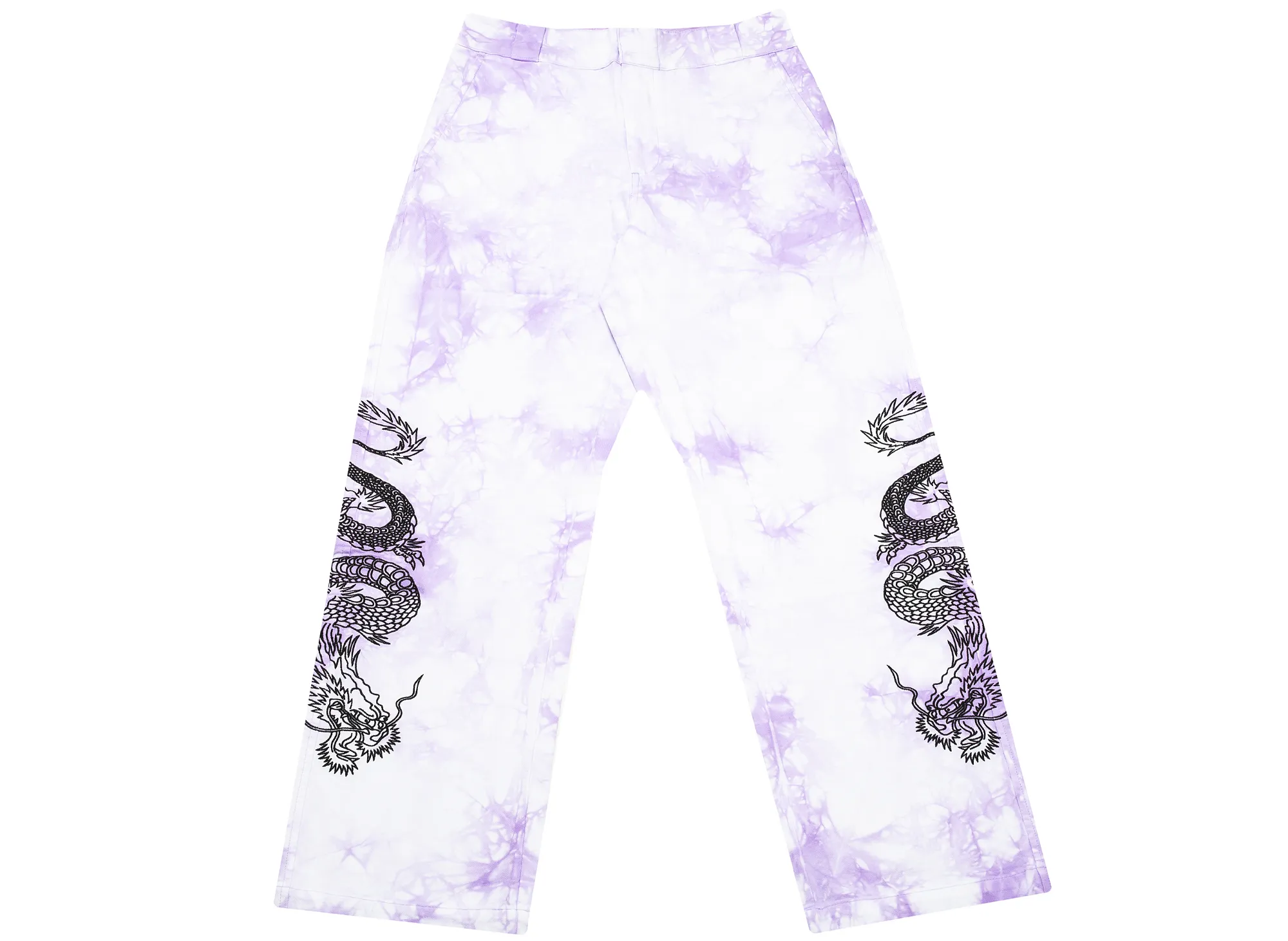 Clot x Dickies Dragon Tie Dye Chino in Purple