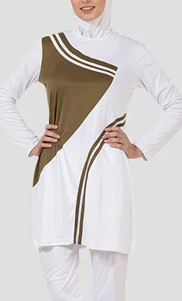 Copper Burkini Modest Swimsuit