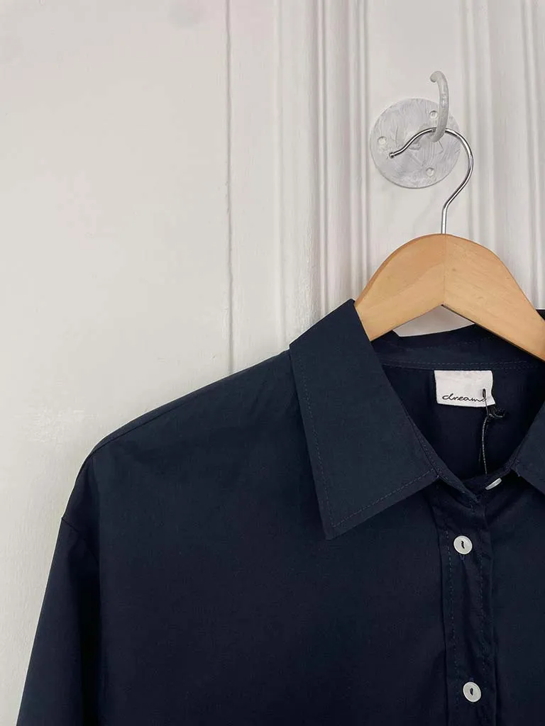 Cotton Pocket Shirt - Midnight