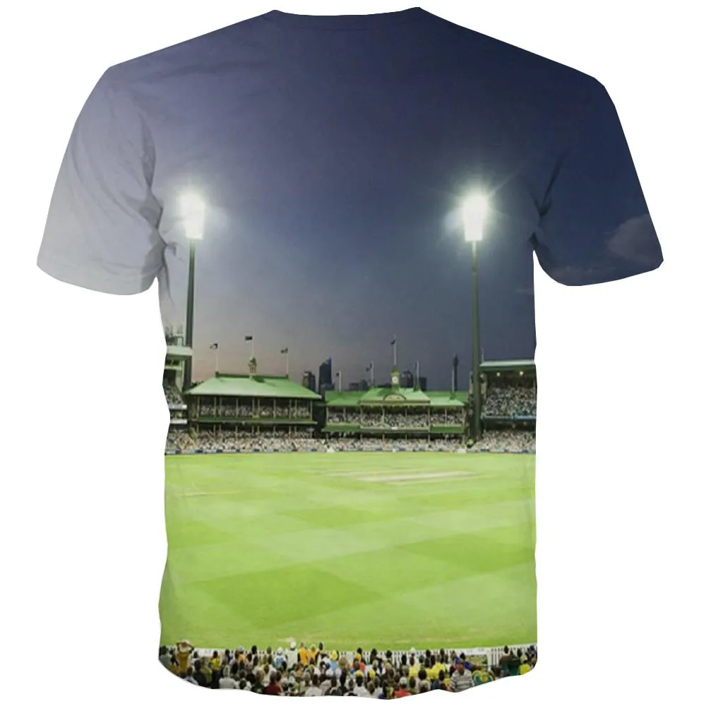 Cricket T shirts Men Movement Tshirt Printed Lawn T-shirts Graphic Game T-shirts 3d