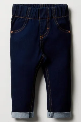 Denim Jeans Dark Blue