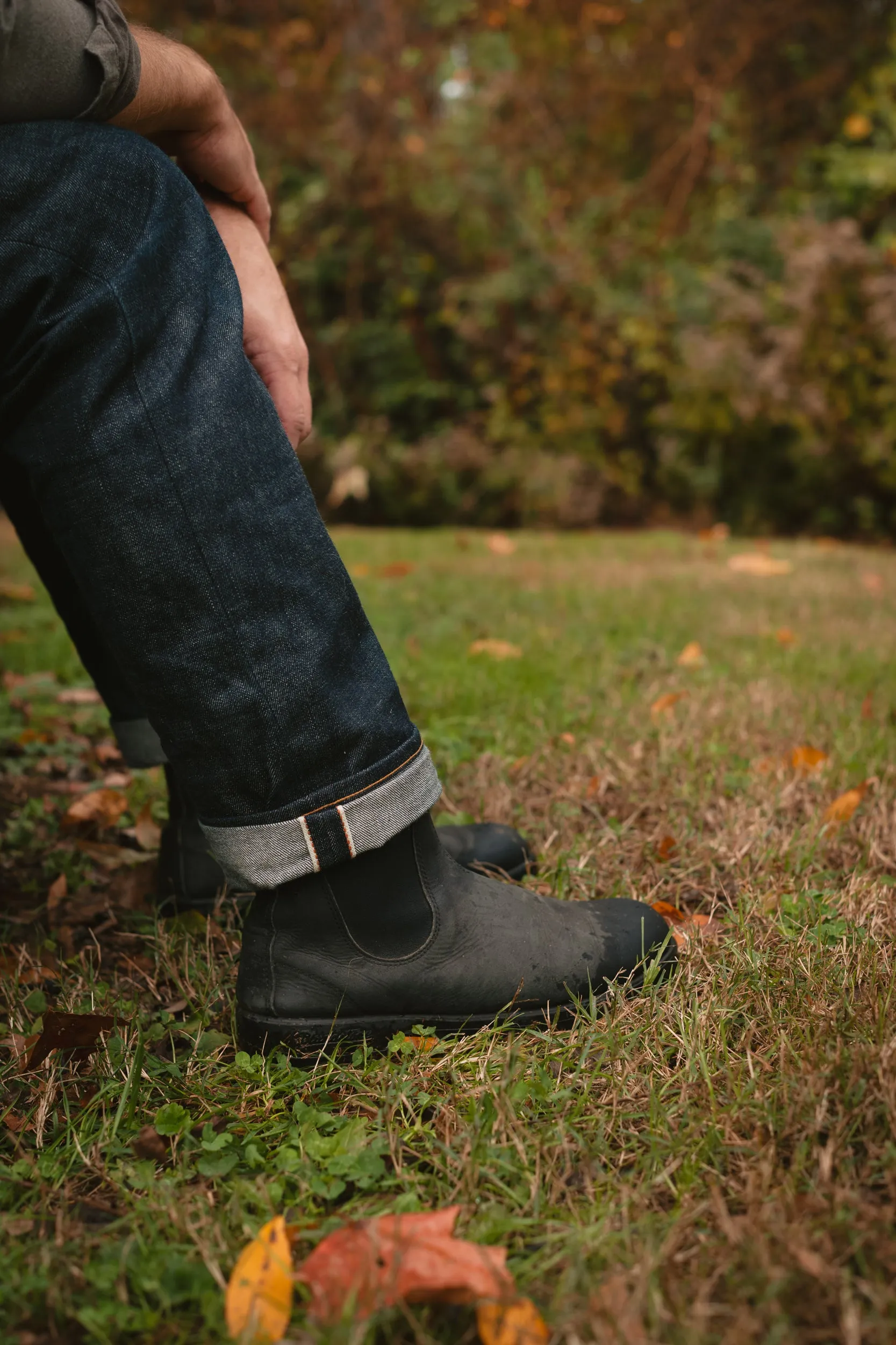 Denim Trouser - 15oz Kuroki Slubdot Indigo