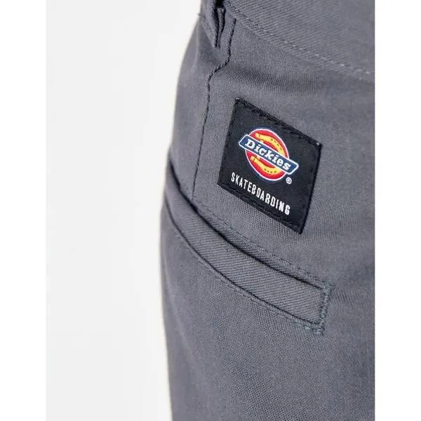 Dickies Skateboarding Pants Flex Slim Fit Straight Leg Charcoal Gray