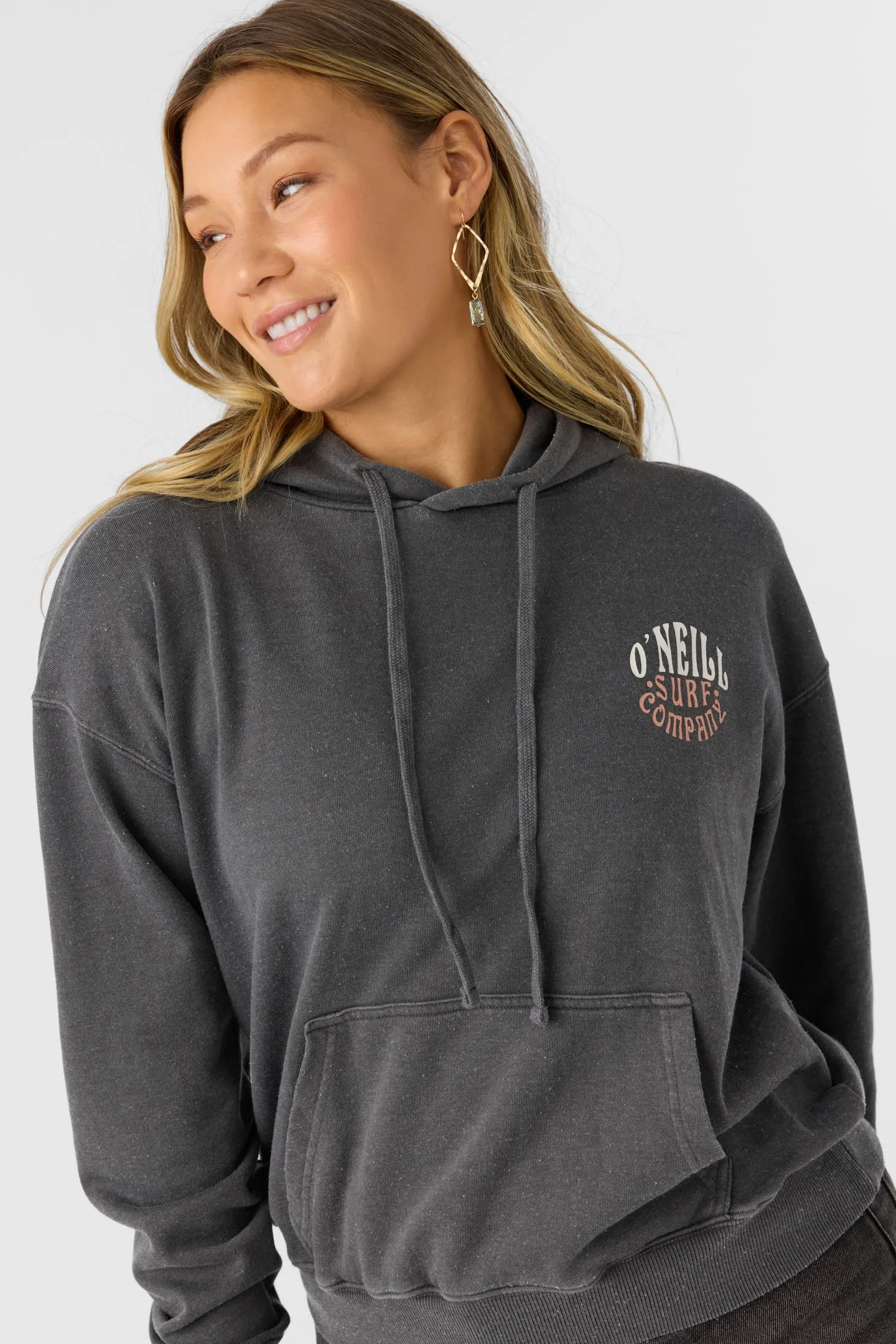 DRIFT HOODED FLEECE PULLOVER