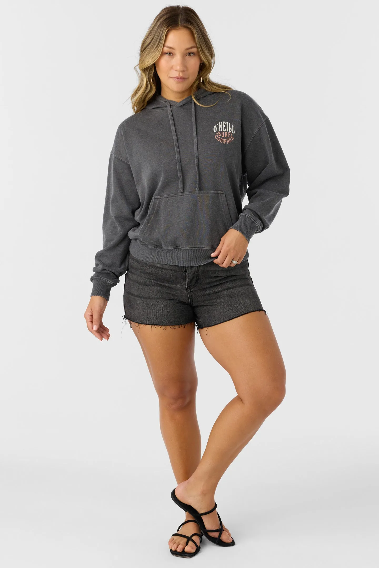 DRIFT HOODED FLEECE PULLOVER