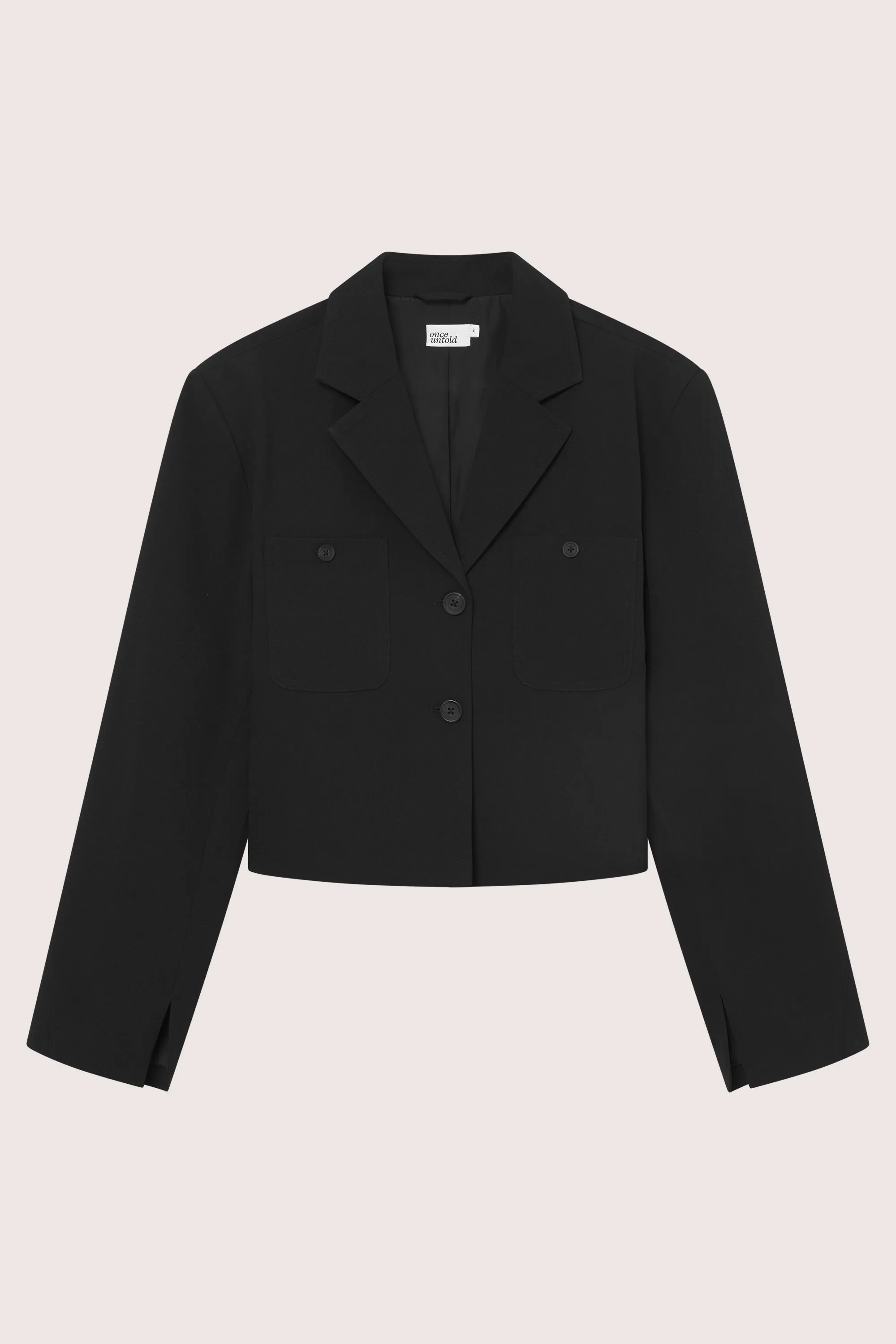 Ebony Blazer - Black