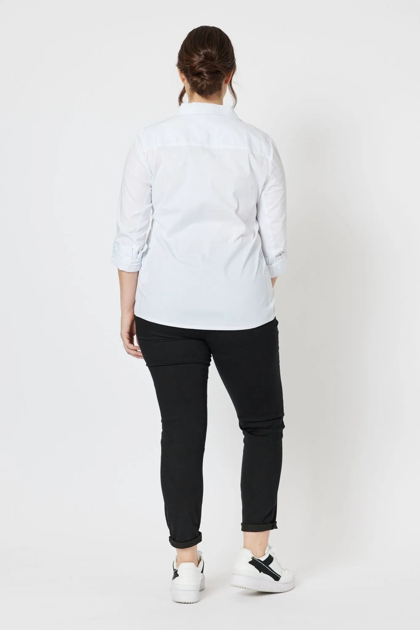 EMMA RIB DETAIL SHIRT - 39952GS