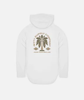 Fins UV Hoodie - White