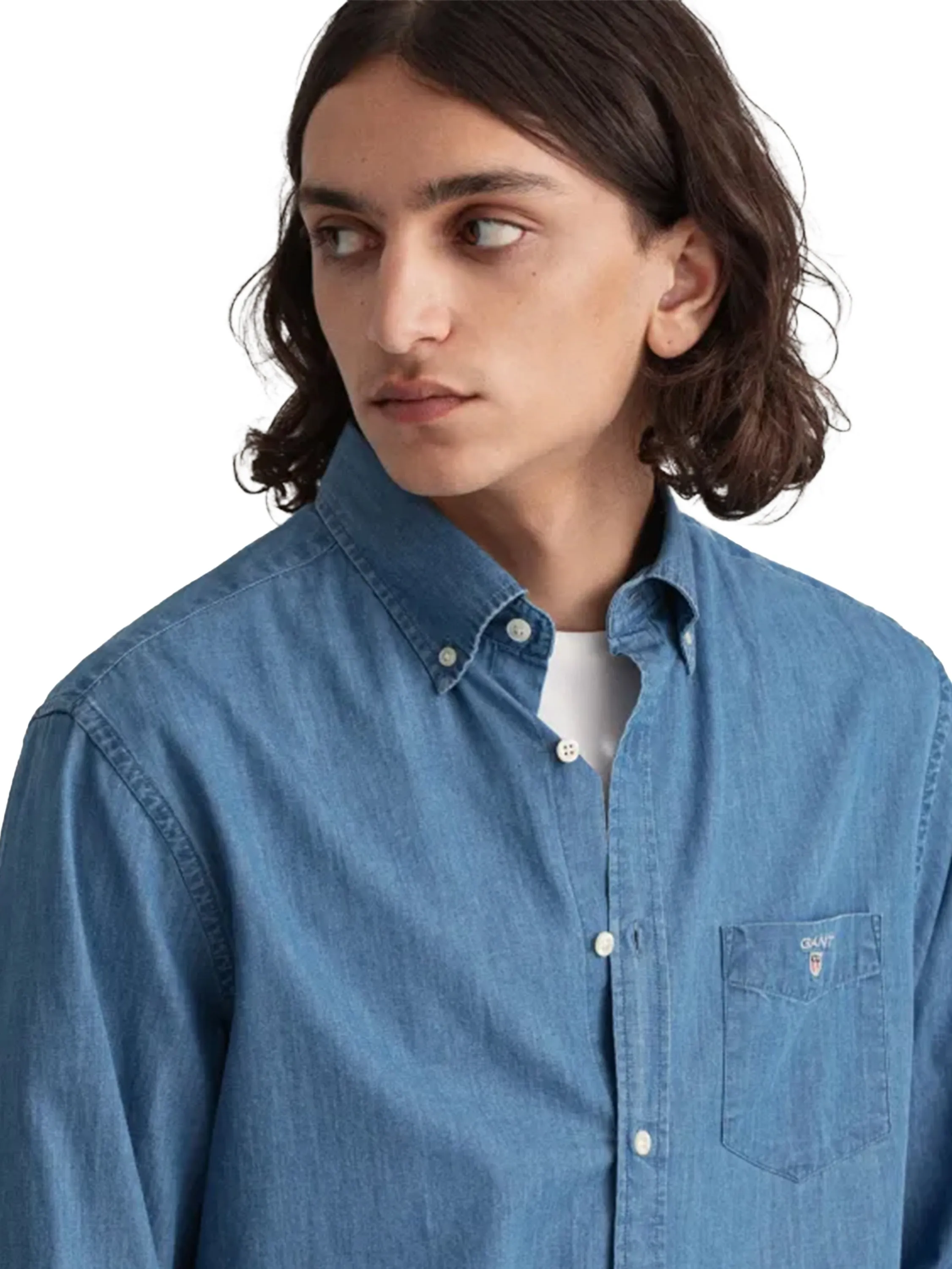 Gant Mens Regular Fit Shirts | The Indigo Shirt