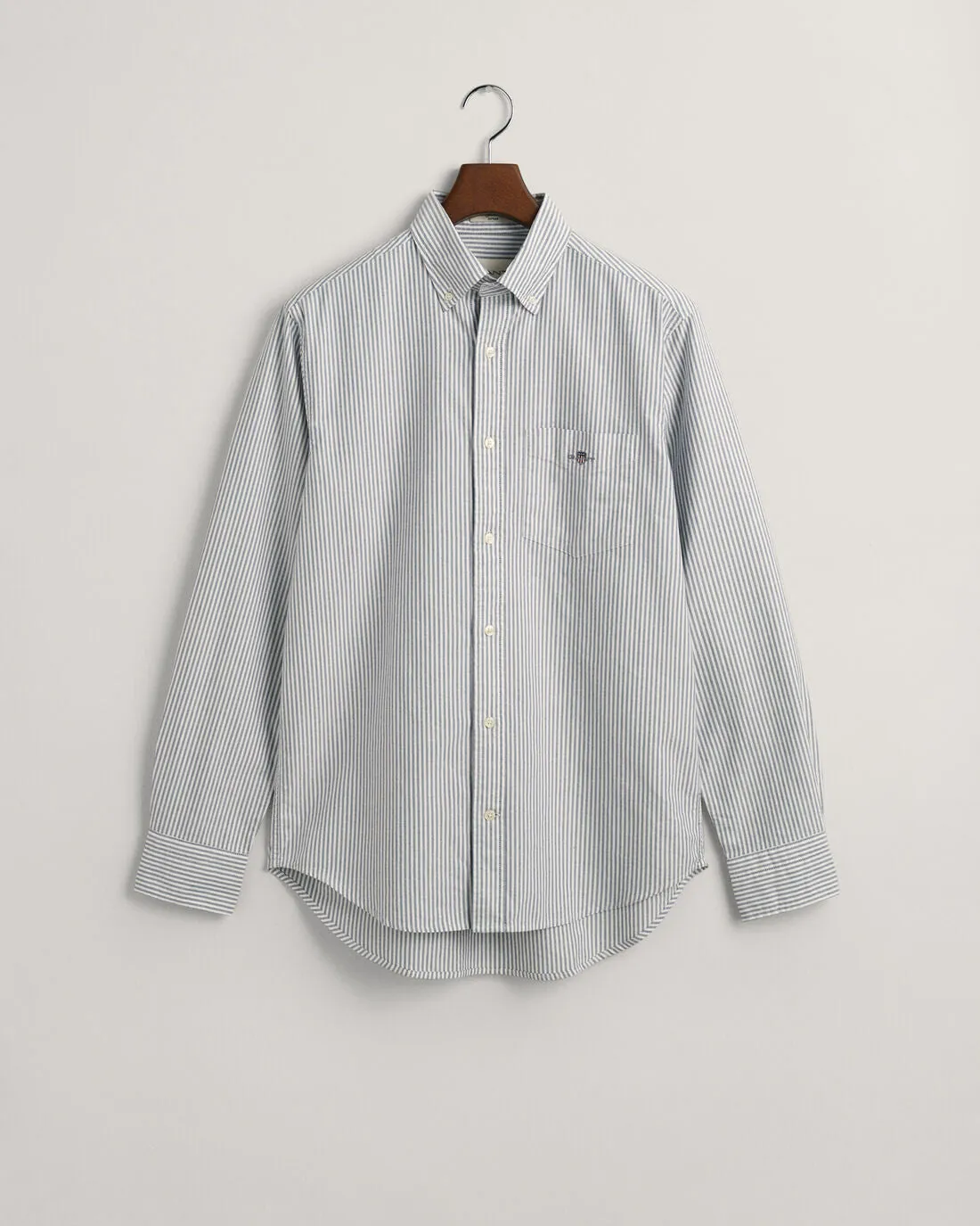 GANT - Oxford Banker Stripe Shirt, Persian Blue